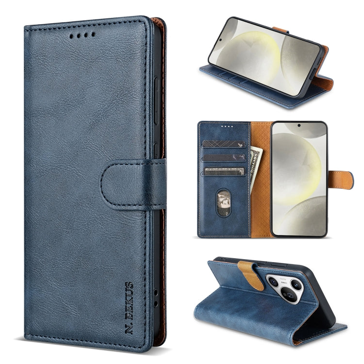 N.BEKUS CSJ-P1 Solid Color Leather Phone Case