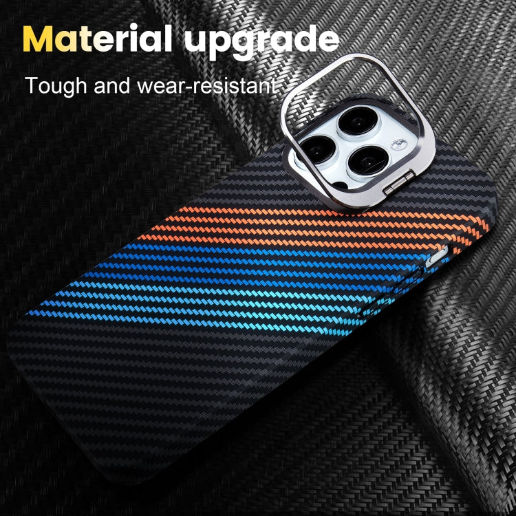 Carbon Fiber Lens Holder MagSafe Magnetic Phone Case