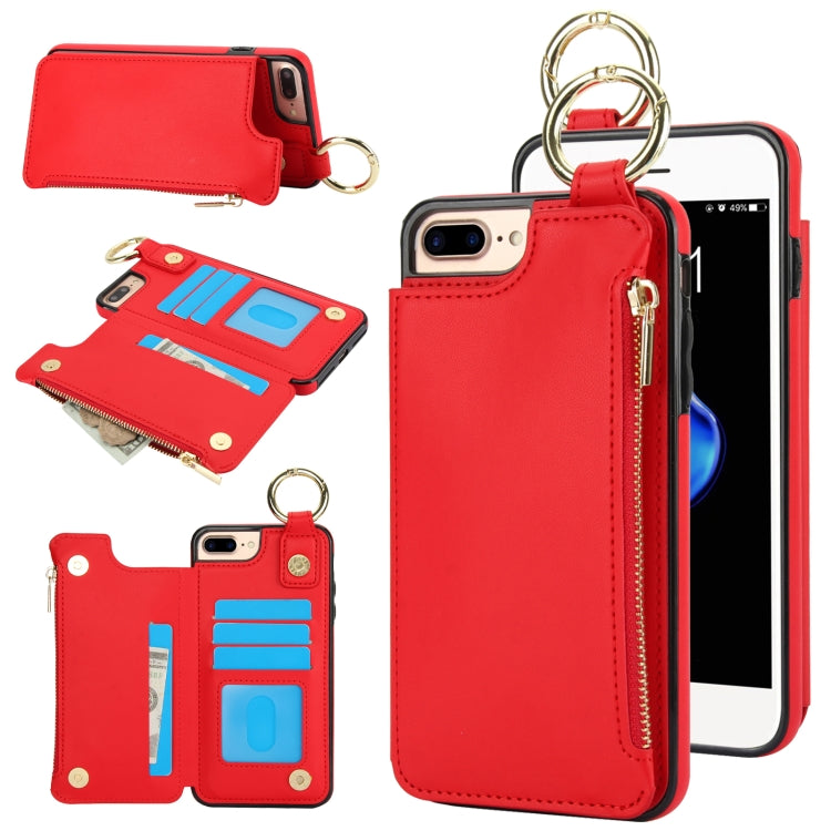 RFlD Anti-theft Double Buckle Ring Zipper Card Phone Case, Series 2