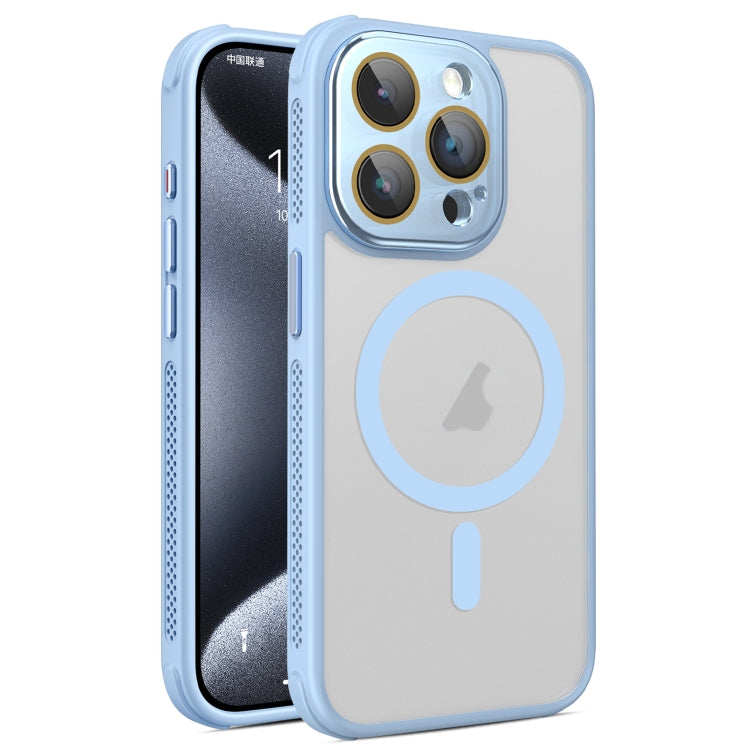 Hardware Side Cooling Skin Feel Frosted MagSafe Magnetic Phone Case with Lens Film, Series 2