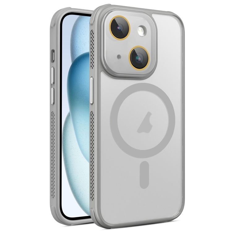 Hardware Side Cooling Skin Feel Frosted MagSafe Magnetic Phone Case with Lens Film, Series 3