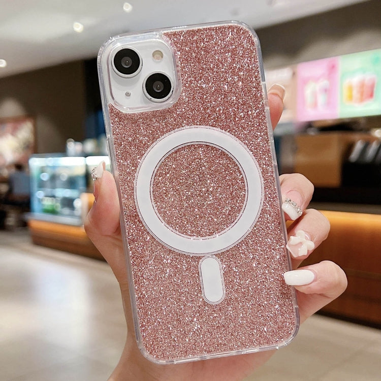 Acrylic Transparent Glitter MagSafe Phone Case, Series 6