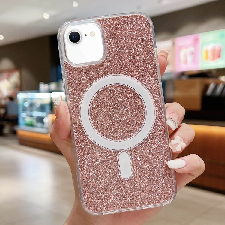 Acrylic Transparent Glitter MagSafe Phone Case, Series 3