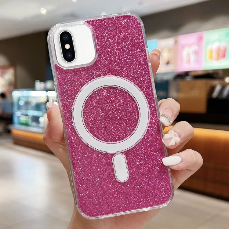 Acrylic Transparent Glitter MagSafe Phone Case, Series 4