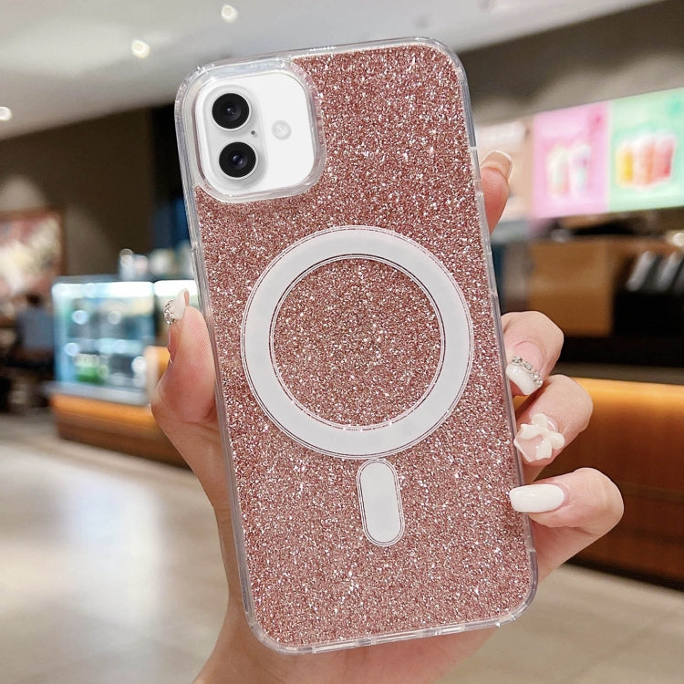 Acrylic Transparent Glitter MagSafe Phone Case, Series 5