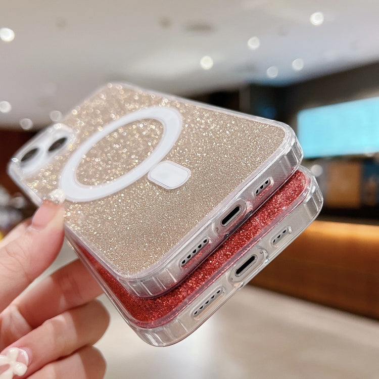 Acrylic Transparent Glitter MagSafe Phone Case, Series 3