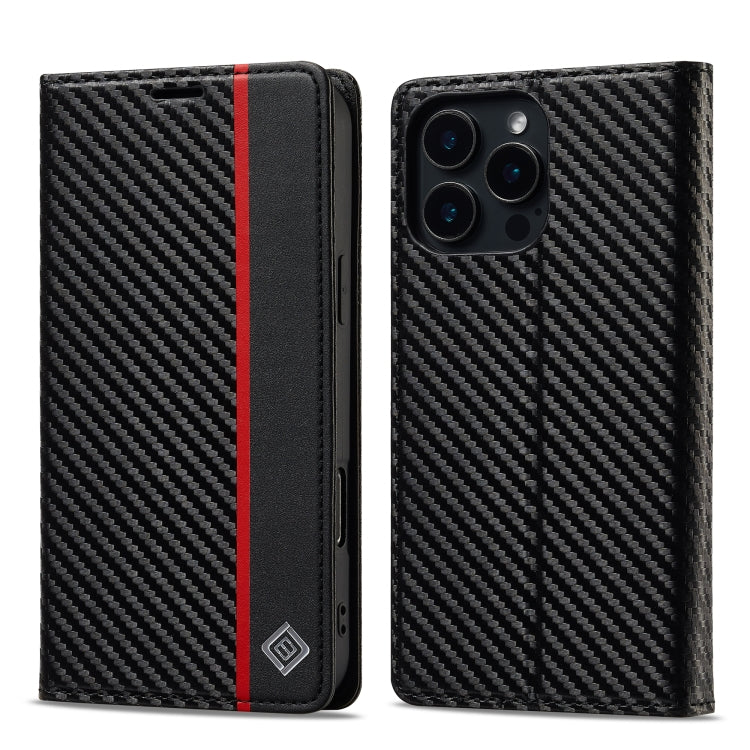 LC.IMEEKE Carbon Fiber Leather Phone Case