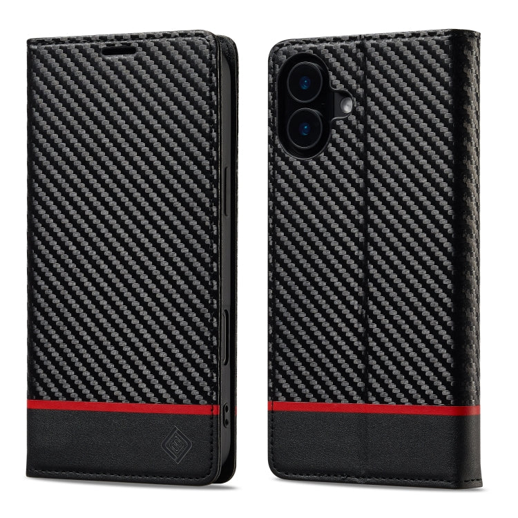 LC.IMEEKE Carbon Fiber Leather Phone Case