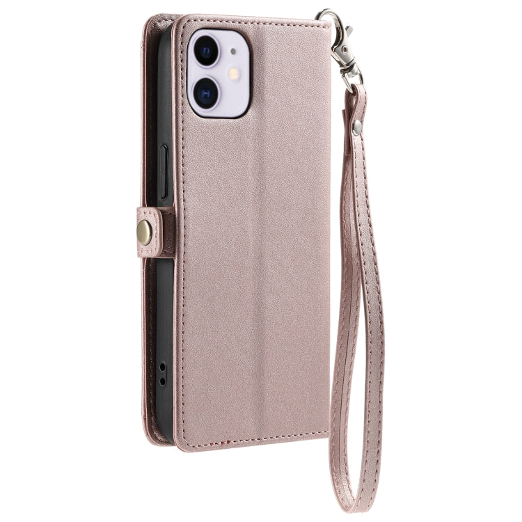 Wallet Multi-card Slot Leather Phone Case with Lanyard, Series 1