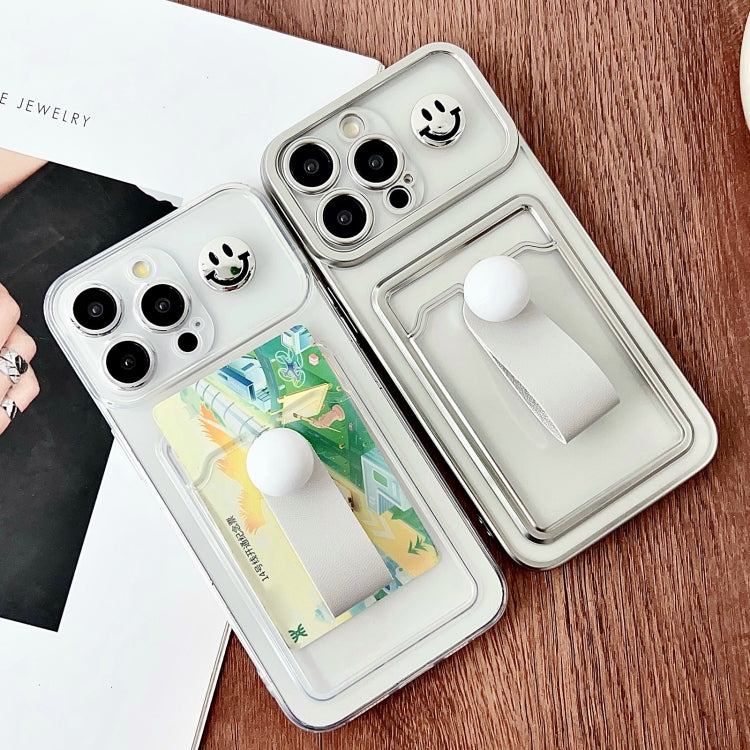 Electroplating Card Bag Ring Holder TPU Phone Case, Series 1