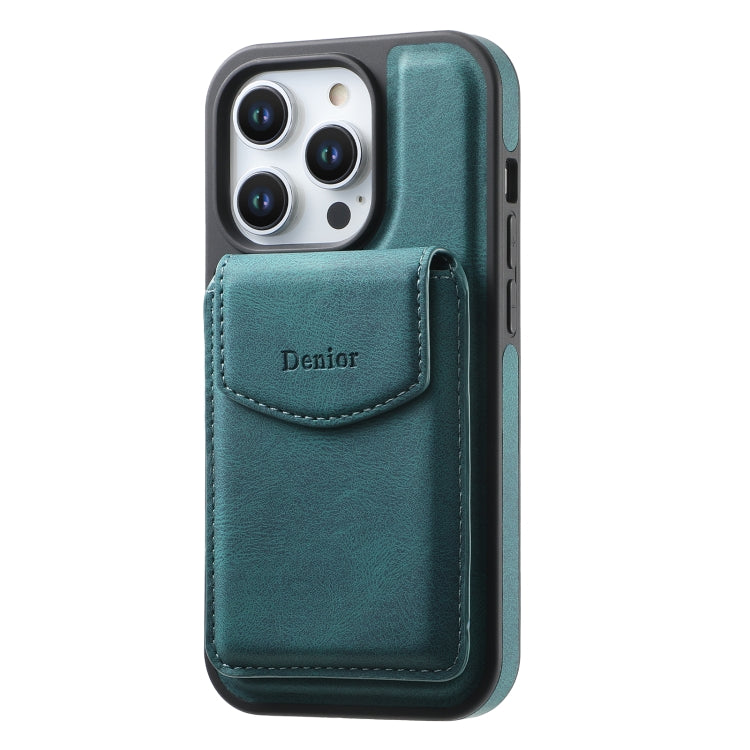 Denior D19 Skin Feel MagSafe Detachable Card Slot Phone Case, Series 2