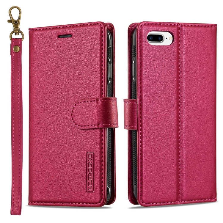 LC.IMEEKE L2 Series Detachable Magsafe PU Phone Case with Lanyard, Series 2