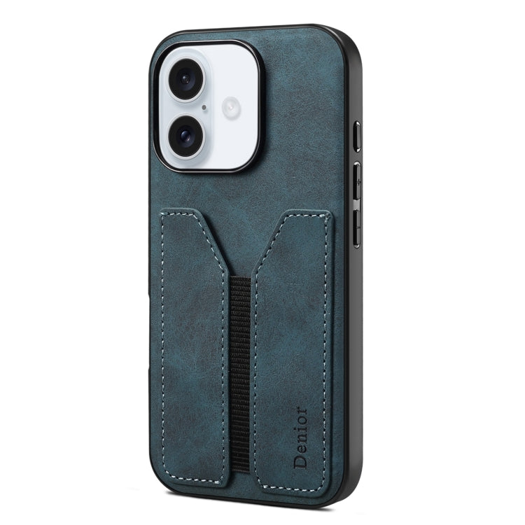 Denior D07 DV Elastic Card Slot PU Back Cover Phone Case