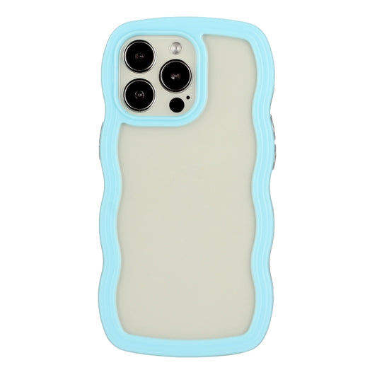 Candy Color Wave TPU Clear PC Phone Case