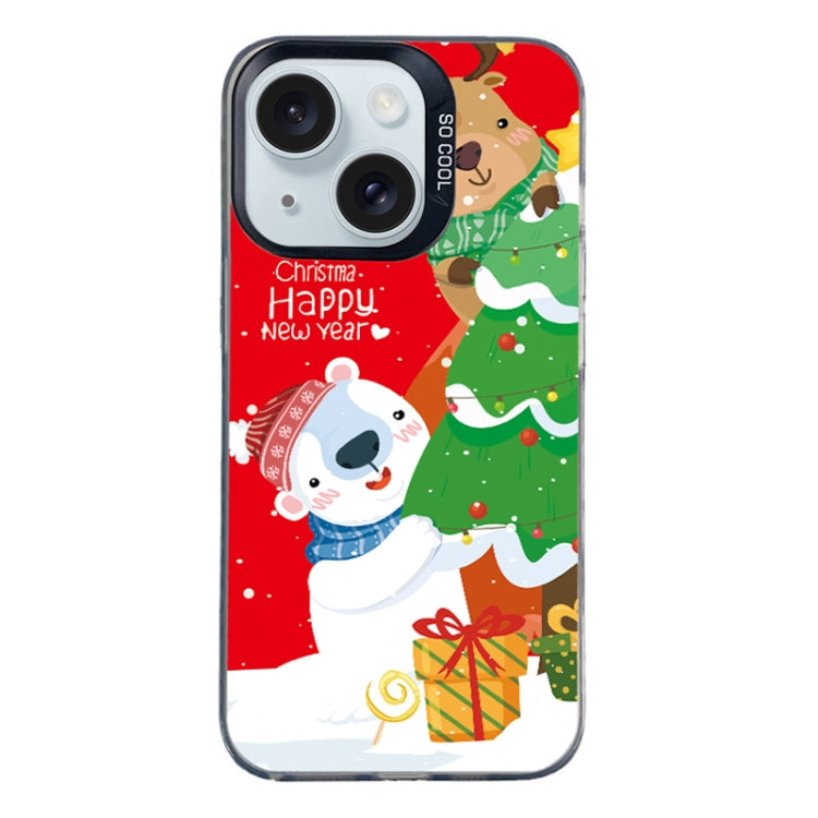 Christmas Series PC Full Coverage Pattern Phone Case, Series 22