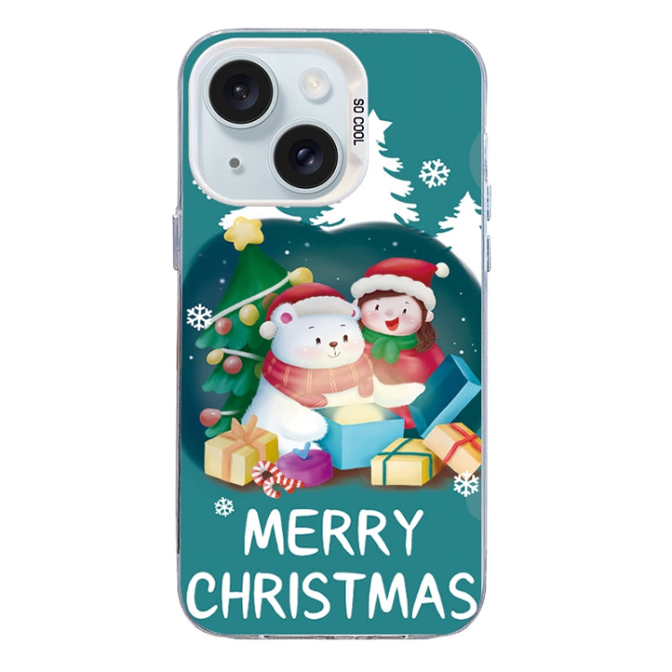 Christmas Series PC Full Coverage Pattern Phone Case, Series 22