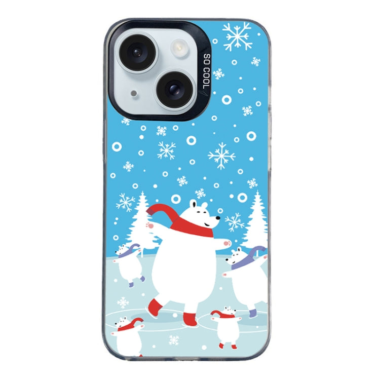 Christmas Series PC Full Coverage Pattern Phone Case, Series 22