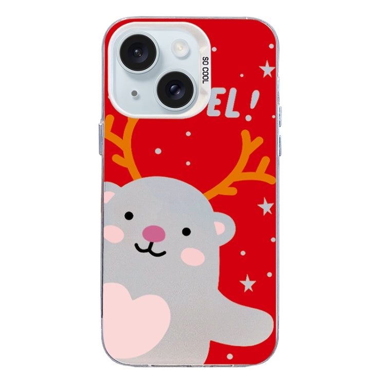 Christmas Series PC Full Coverage Pattern Phone Case, Series 22