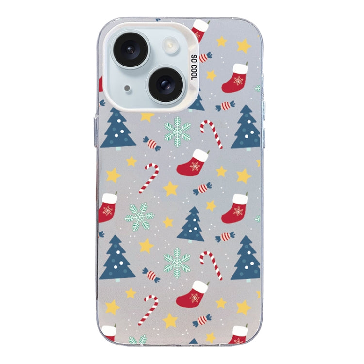 Christmas Series PC Full Coverage Pattern Phone Case, Series 22