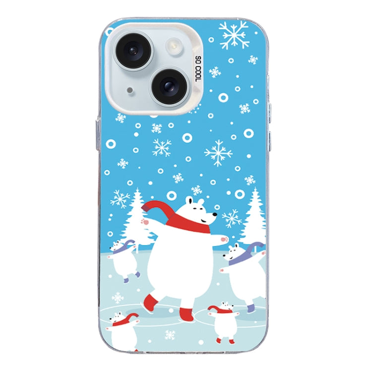 Christmas Series PC Full Coverage Pattern Phone Case, Series 22