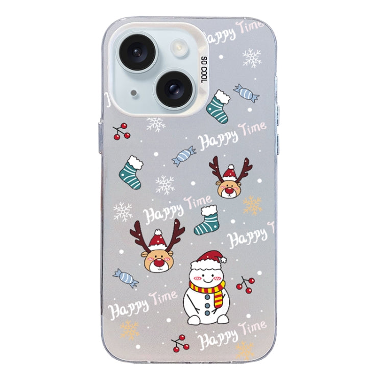 Christmas Series PC Full Coverage Pattern Phone Case, Series 22