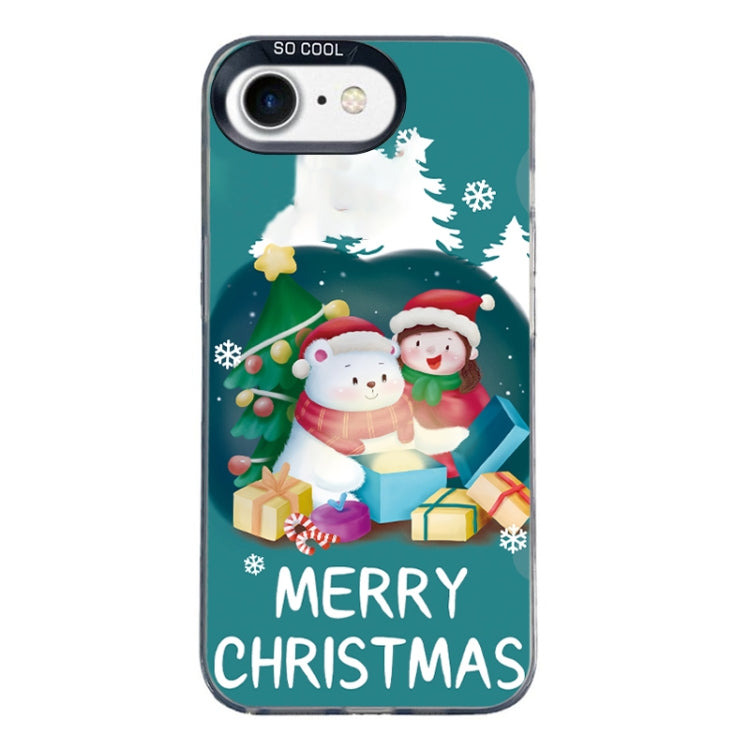 Christmas Series PC Full Coverage Pattern Phone Case, Series 14