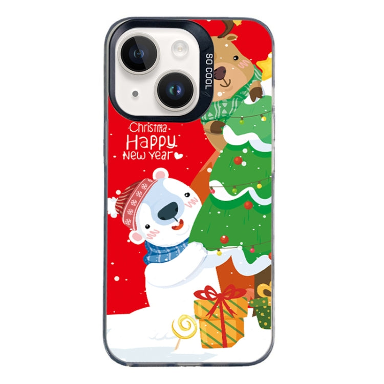 Christmas Series PC Full Coverage Pattern Phone Case, Series 24