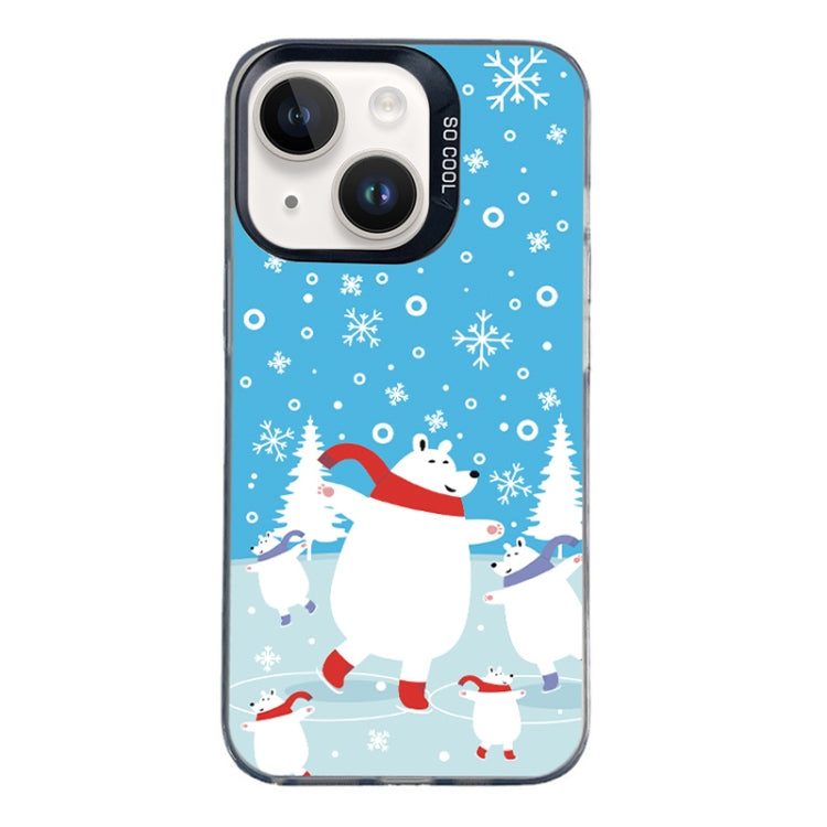 Christmas Series PC Full Coverage Pattern Phone Case, Series 24