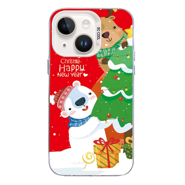 Christmas Series PC Full Coverage Pattern Phone Case, Series 24