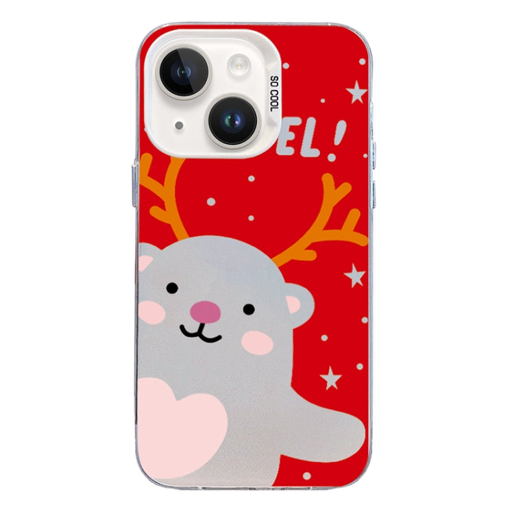 Christmas Series PC Full Coverage Pattern Phone Case, Series 24