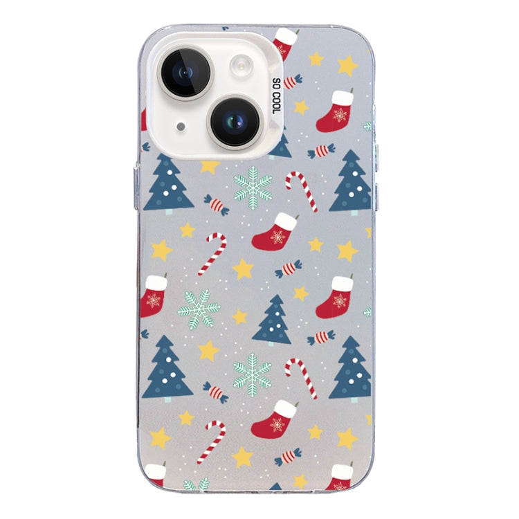 Christmas Series PC Full Coverage Pattern Phone Case, Series 24