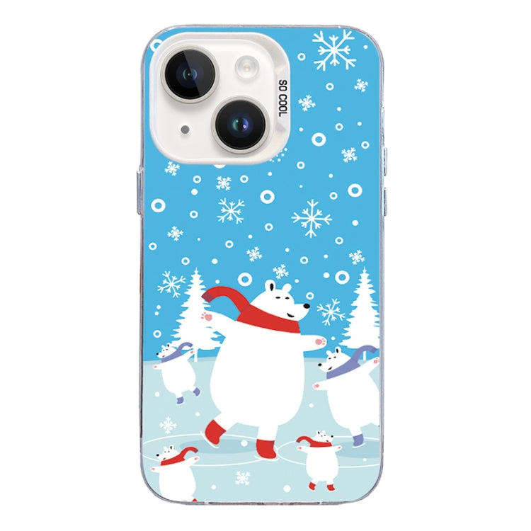 Christmas Series PC Full Coverage Pattern Phone Case, Series 24