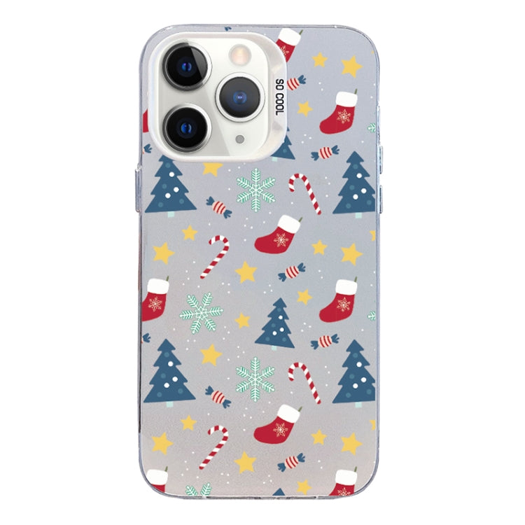 Christmas Series PC Full Coverage Pattern Phone Case, Series 19