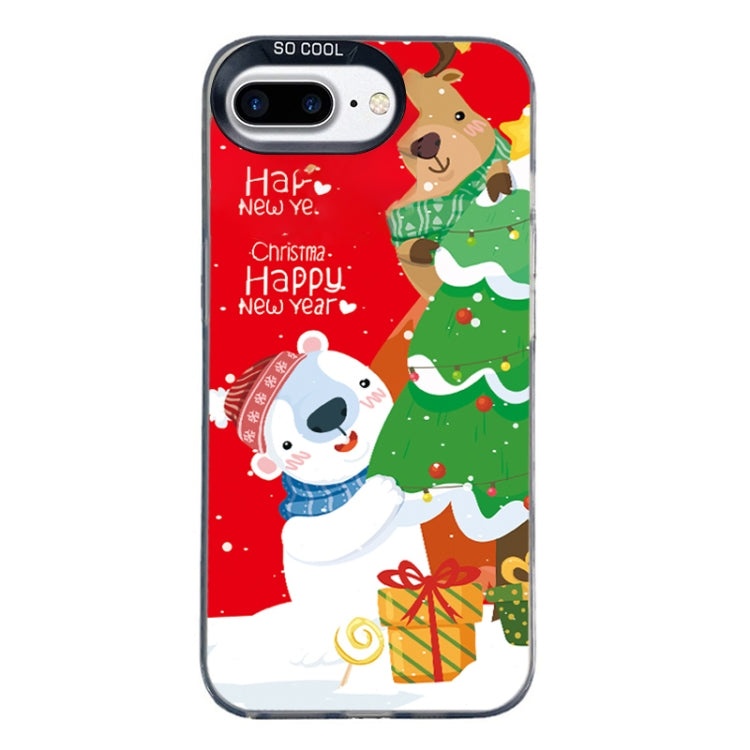 Christmas Series PC Full Coverage Pattern Phone Case, Series 23