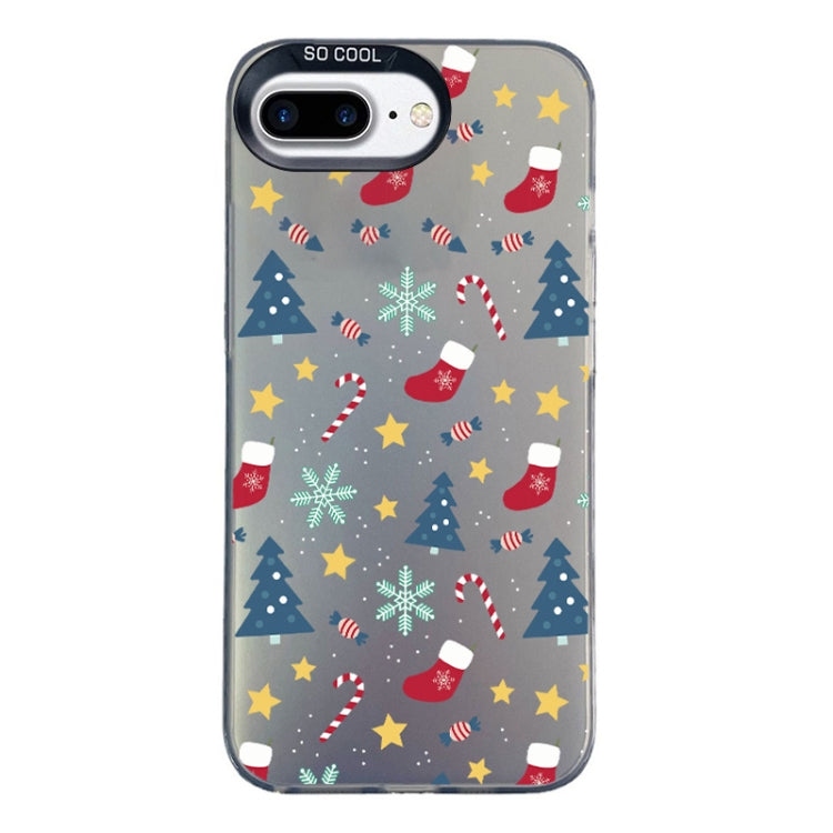 Christmas Series PC Full Coverage Pattern Phone Case, Series 23