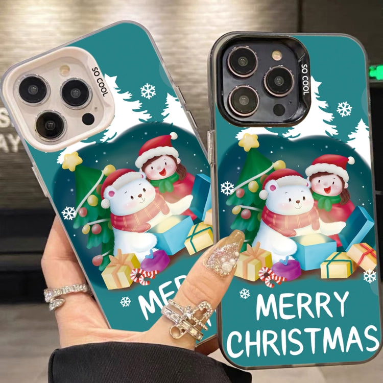 Christmas Series PC Full Coverage Pattern Phone Case, Series 1