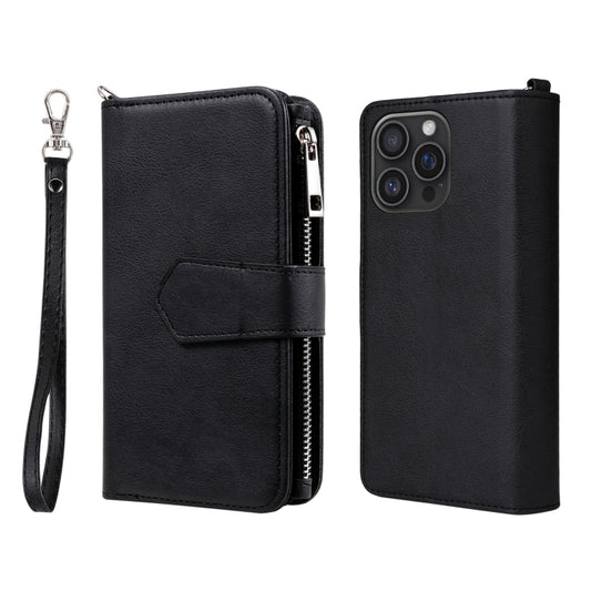 Solid Color 2 in 1 Zipper Shockproof Phone Case