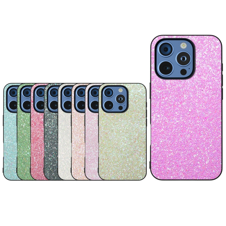 Black Frame Colorful Glitter Phone Case, Series 2