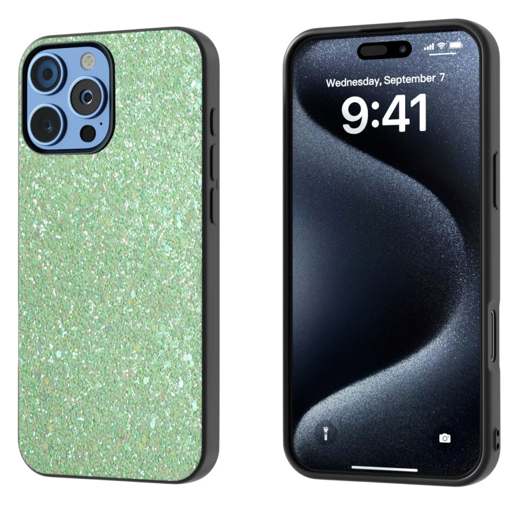 Black Frame Colorful Glitter Phone Case, Series 2