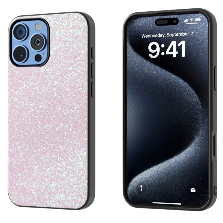 Black Frame Colorful Glitter Phone Case, Series 1