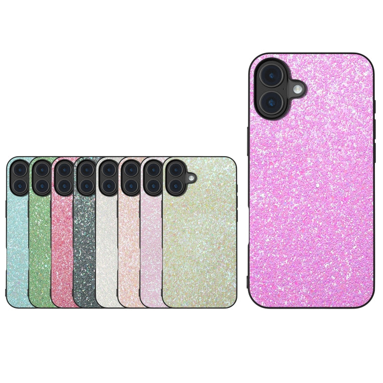 Black Frame Colorful Glitter Phone Case, Series 1