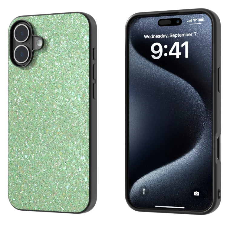 Black Frame Colorful Glitter Phone Case, Series 1