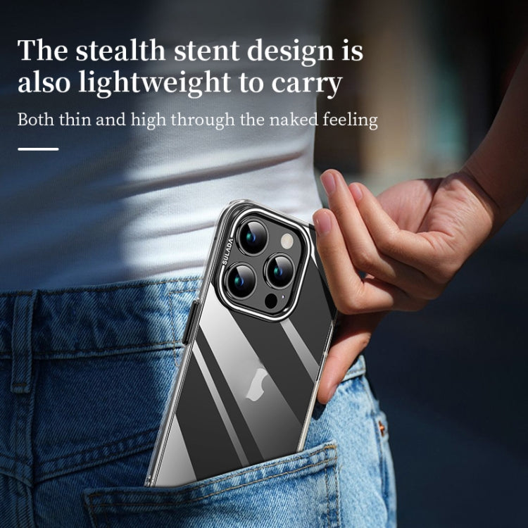 SULADA PC + Aluminum Alloy Lens Holder Phone Case