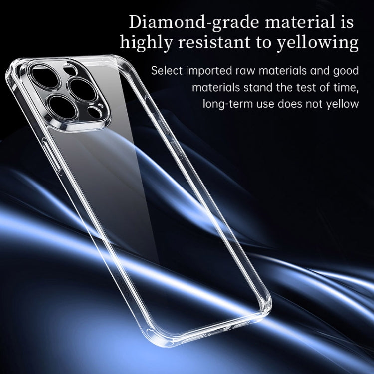 SULADA TPU Frame Tempered Glass Transparent Phone Case