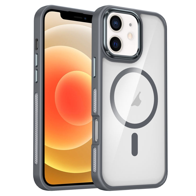 Breathable Skin Feel Transparent MagSafe Magnetic Phone Case, For iPhone 15 Pro Max, For iPhone 15 Pro, For iPhone 14 Pro, For iPhone 13 Pro Max, For iPhone 12 / 12 Pro