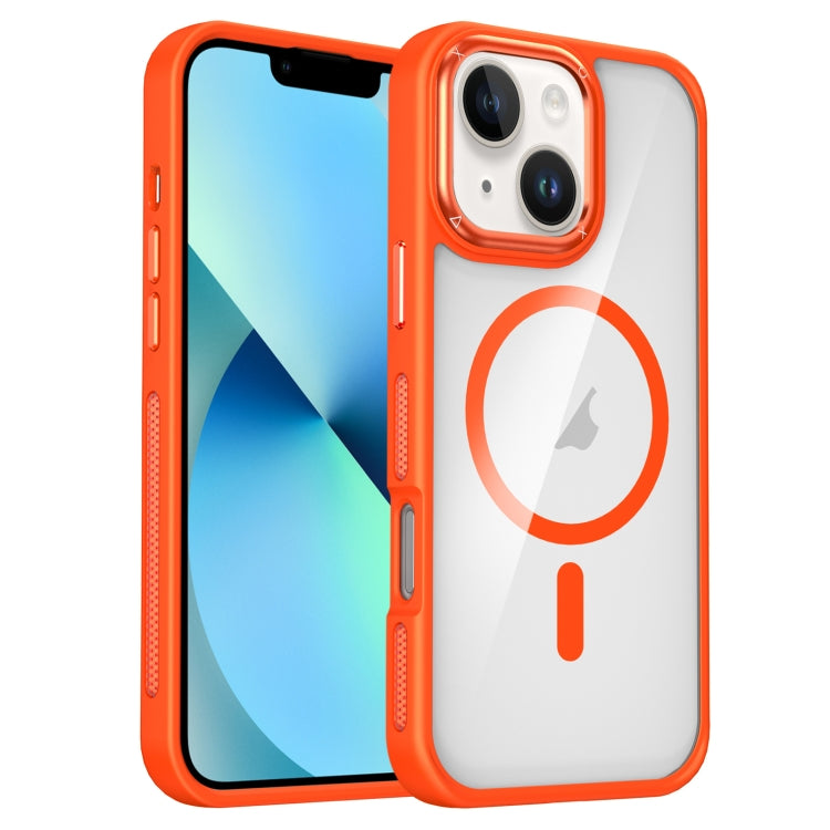 Breathable Skin Feel Transparent MagSafe Magnetic Phone Case, For iPhone 15 Plus / 14 Plus, For iPhone 14 / 13, For iPhone 15, For iPhone 13 Pro, For iPhone 12 Pro Max