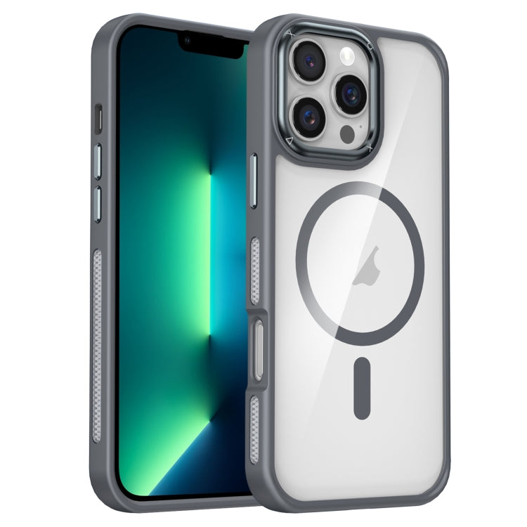 Breathable Skin Feel Transparent MagSafe Magnetic Phone Case, For iPhone 15 Plus / 14 Plus, For iPhone 14 / 13, For iPhone 15, For iPhone 13 Pro, For iPhone 12 Pro Max