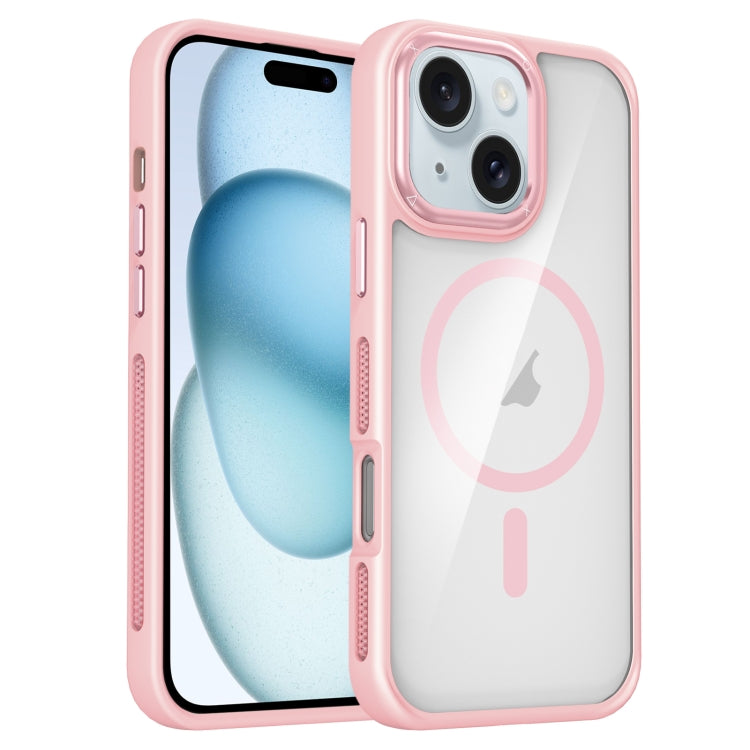 Breathable Skin Feel Transparent MagSafe Magnetic Phone Case, For iPhone 15 Plus / 14 Plus, For iPhone 14 / 13, For iPhone 15, For iPhone 13 Pro, For iPhone 12 Pro Max