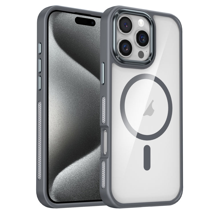 Breathable Skin Feel Transparent MagSafe Magnetic Phone Case, For iPhone 15 Pro Max, For iPhone 15 Pro, For iPhone 14 Pro, For iPhone 13 Pro Max, For iPhone 12 / 12 Pro