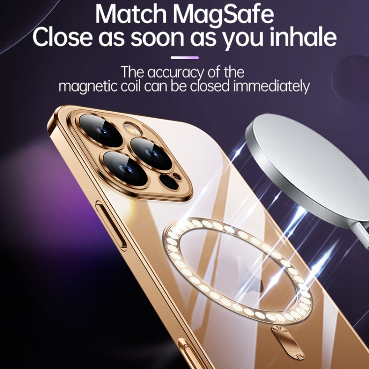 SULADA MagSafe Plating TPU Shockproof Phone Soft Case